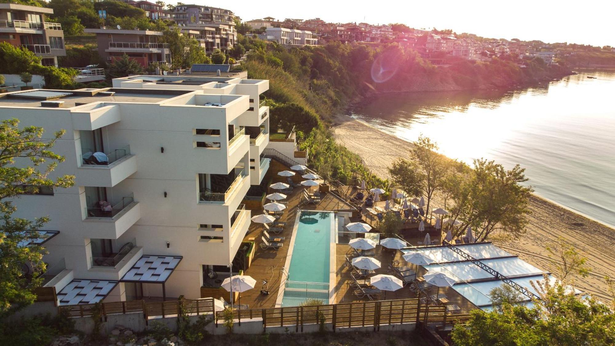 Olive Villas Beach Hotel Sozopol Exterior photo